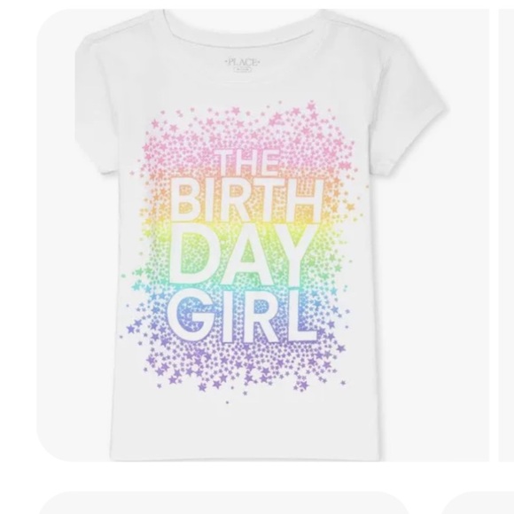 Place Other - The Children’s Place girls Birthday tshirt size 7/8